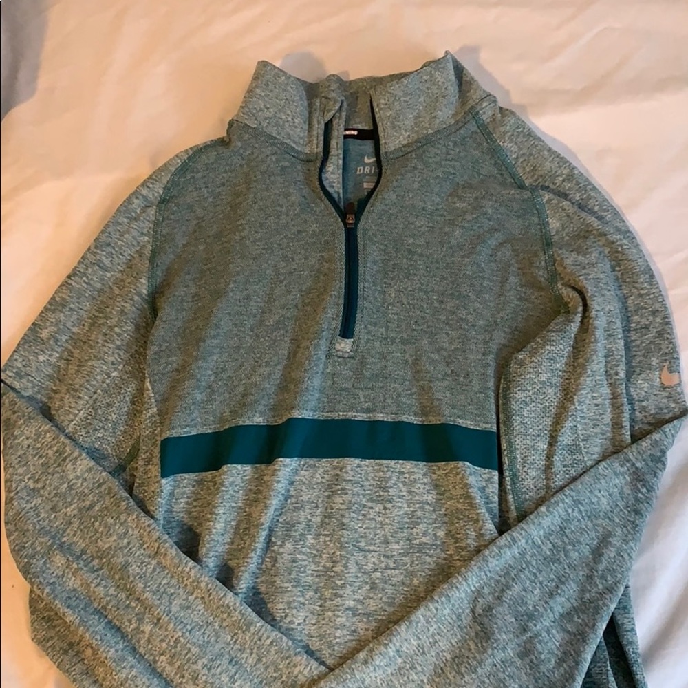 Like new Nike running jacket, 1/4 zip pullover